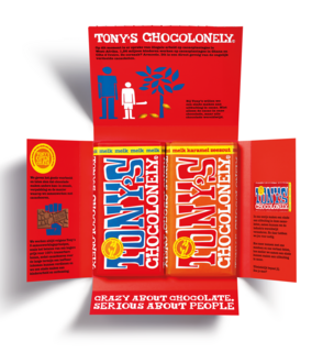 Tony Chocolonely Troost Chocolade Giftbox 2 Repen