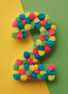 prodo design confetti bolletjes 2 jaar