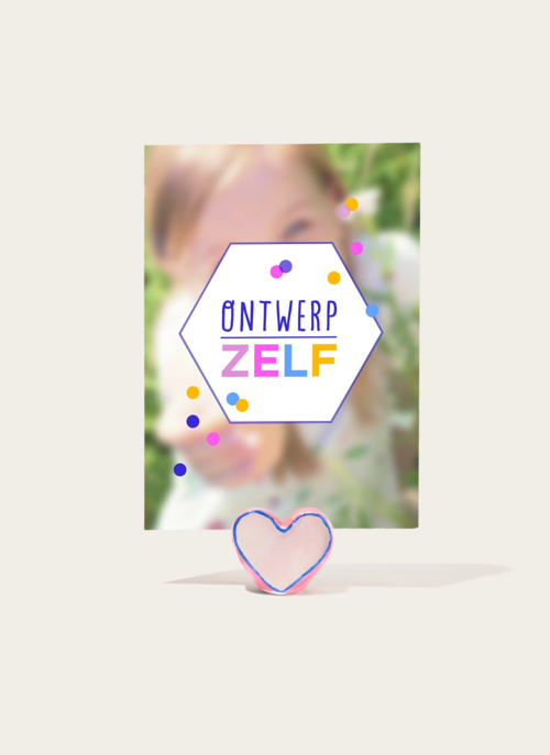 Kaarthouder Porselein Hartje | The Gift Label Cadeau Woonaccessoires |