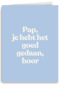 vaderdag kaart andc pap goed gedaan hoor