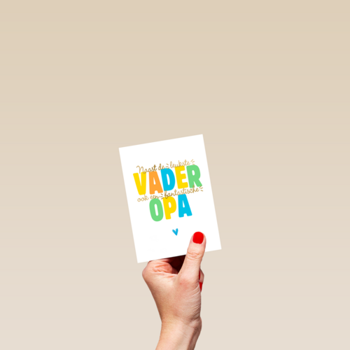 Naast de leukste vader ook een fantastische opa