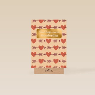 Veel liefs voor moederdag hartjes