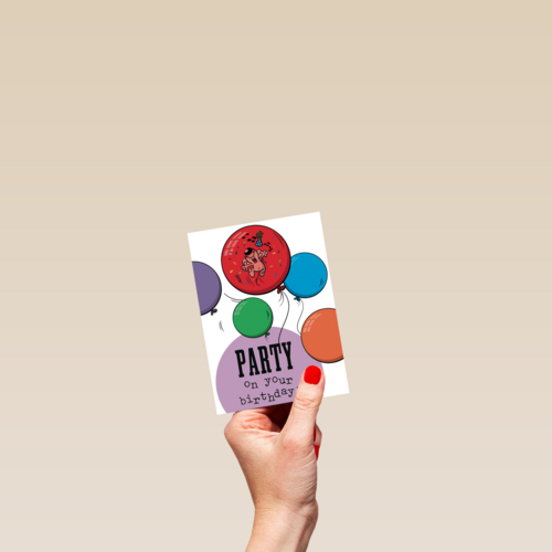 funny mail party on your birthday