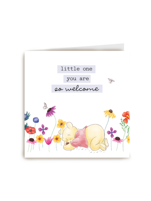 zwangerschap kaart winnie de poeh you are so welcome
