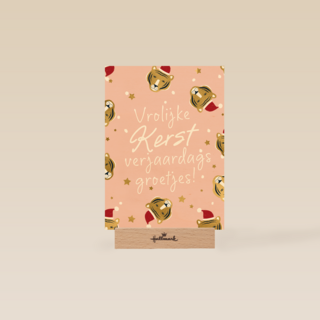 Vrolijke Kerst verjaardags groetjes