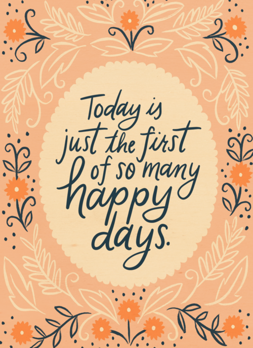 Houten Kaart Felicitatie Huwelijk | Houten Kaart Hallmark | Felicitatie Huwelijk | Trouwkaart Engels Today Is Just The First Of So Many