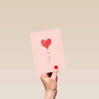 Valentine love you heart