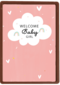 geboorte dochter wolkje welcome baby girl
