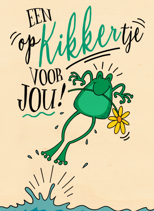 beterschapskaart een opkikkertje voor jou