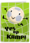 Op kamp kaart voetbal