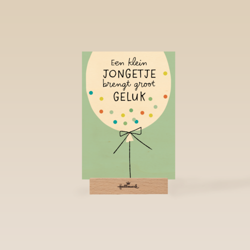 ballon met kleurconfetti