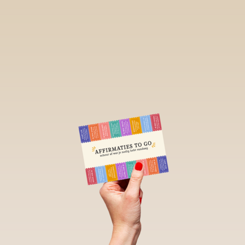 Affirmaties to go