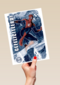 Spiderman kaart gefeliciteerd