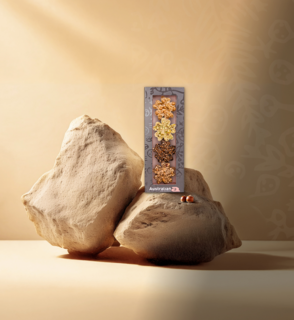 Australian Chocolade Bloemen Mix 4 stuks