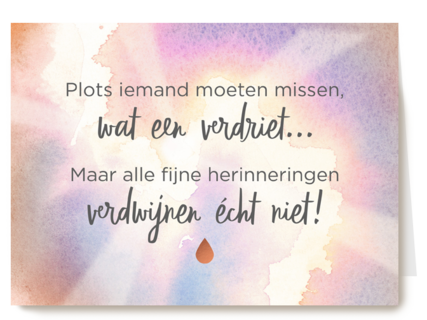 wat een verdriet