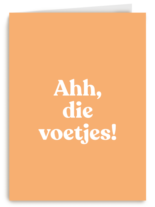 geboorte felicitatie zoon dochter andc ahh die voetjes