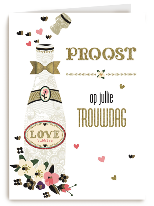 Kaart Hallmark | Huwelijksjubileum | Prodo Proost Op Jullie Trouwdag