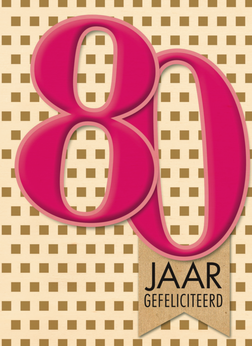 tachtig roze blokken
