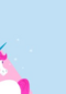 unicorn prinsessenjurk aan