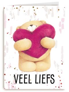 valentijnskaart forever friends Veel liefs