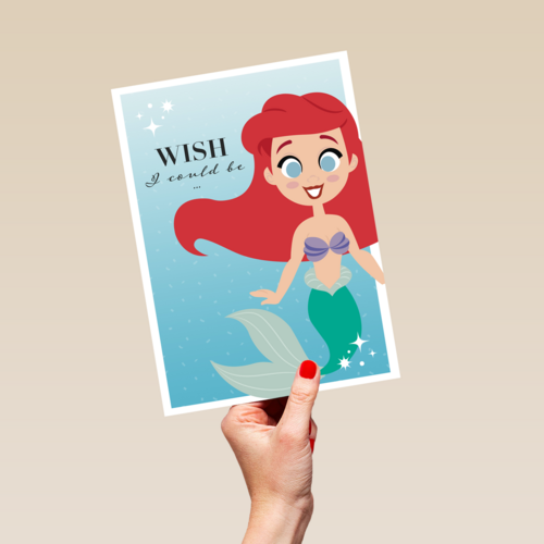 Ariel vriendschapskaart