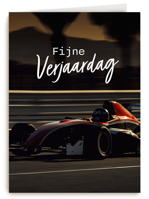 Verjaardagskaart Hallmark | Verjaardag Raceauto
