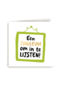 jubileum kaart een jubileum om in te lijsten