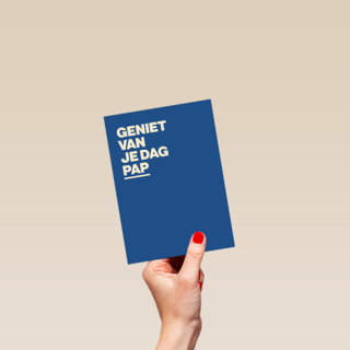 vaderdag kaart andc geniet van je dag pap