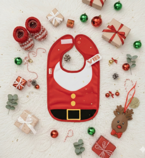 Slabbetje Baby Kerstman