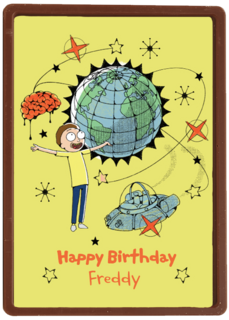 Rick Morty Happy Birthday