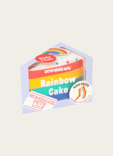 Eat My Socks Kids Rainbow Cake Sokken