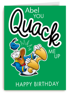 Donald Duck Happy Birthday