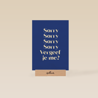 AndC Sorry vergeef je me