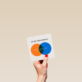 Fijne verjaardag venn diagram midlife crisis