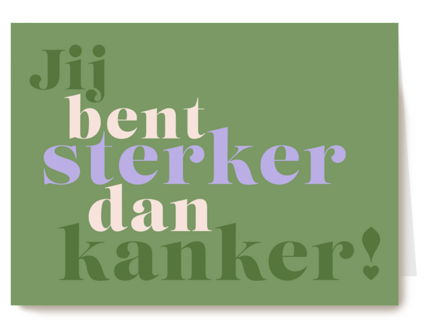 Jij bent sterker dan kanker