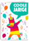 een leuke dab pinata verjaardag