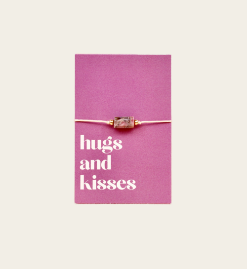 Uchu Armband Hugs & Kisses