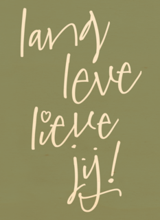 quote kaart lang leve lieve jij