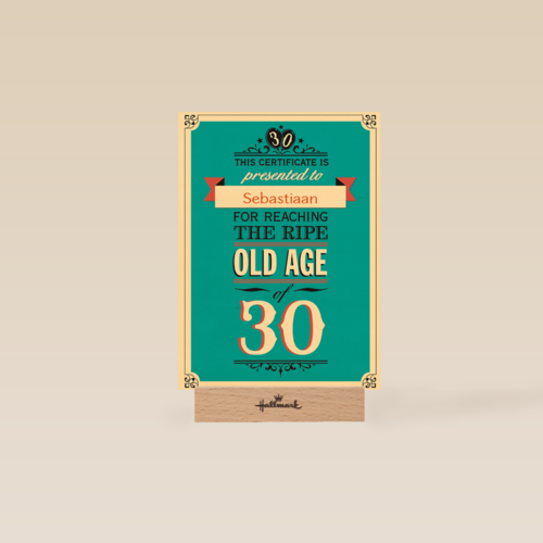 jarig dertig age