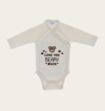 Romper Love You Beary Much Beige 