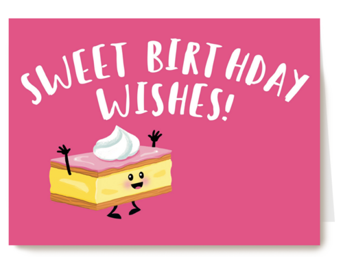 Verjaardagskaart Hallmark | Sweet Birthday Wishes Tompoes
