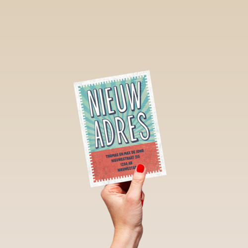 verhuizingbericht nieuw adres