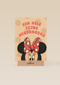 verjaardag kaart minnie mouse een hele fijne verjaardag