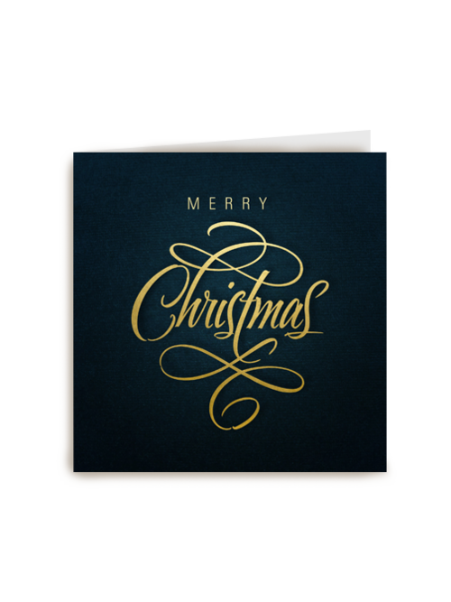 gouden merry christmas