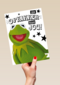Beterschapskaart Kermit Een opkikker voor jou