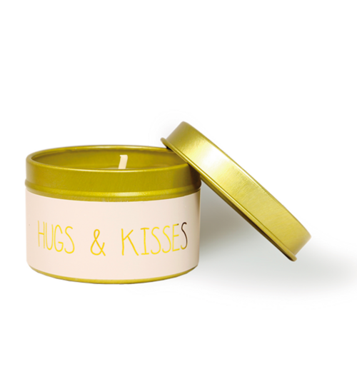 My Flame Geurkaars Blikje Hugs & Kisses