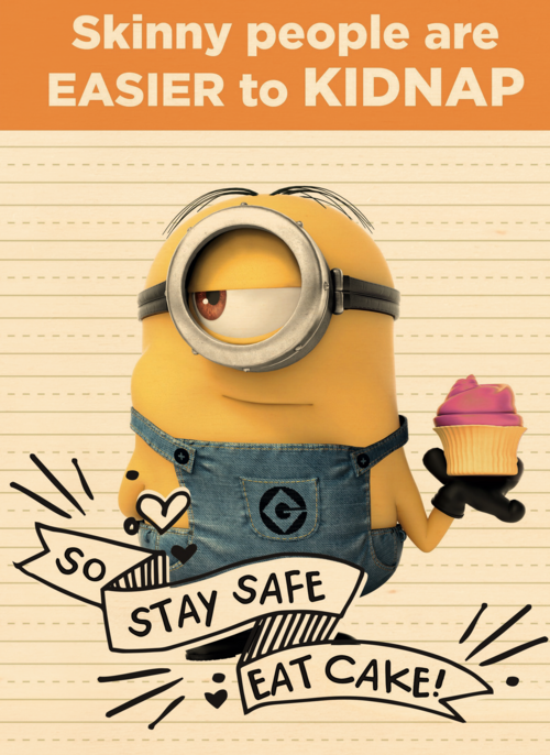 skinny people are easier to kidnap minions