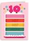 Hiep Hiep Hoera 10 jaar meisje
