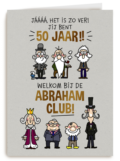 50 jaar welkom bij de abraham club