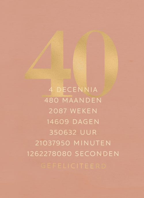 verjaardagskaart 40 480 maanden